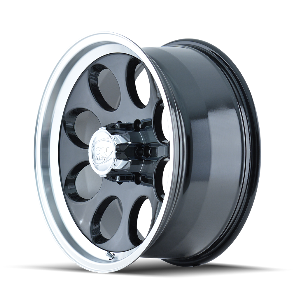 ION 171 16X8 -5 5x135 BLACK/MACHINED