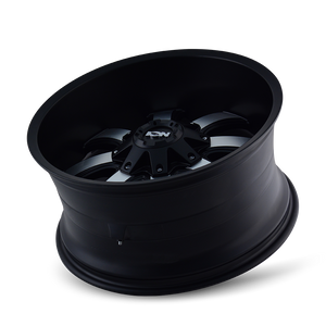 ION 189 18X9 -12 6x135/6x139.7 SATIN BLACK/MACHINED FACE