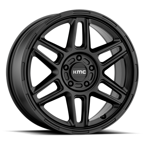 KMC KM716 NOMAD 18X8 38 5X108/5X4.25 Satin Black