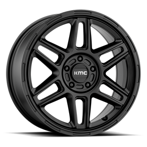 KMC KM716 NOMAD 18X8 38 5X108/5X4.25 Satin Black