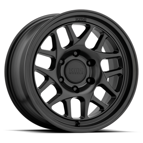 KMC KM717 BULLY OL 16X8 0 6X139.7/6X5.5 Satin Black