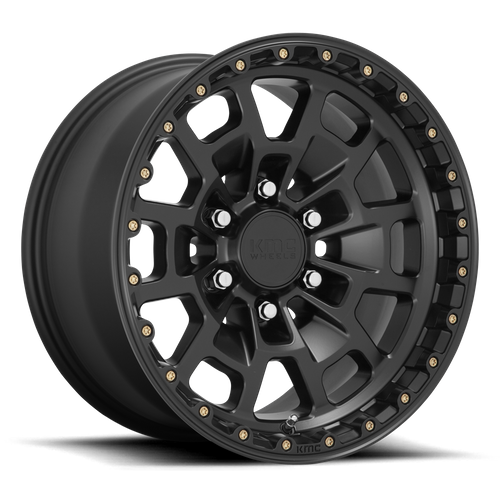 KMC KM718 SUMMIT 17X8.5 0 6X135/6X5.3 Satin Black