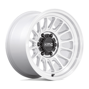 KMC KM724 IMPACT OL 17X9 -12 5X127 SILVER MACHINED