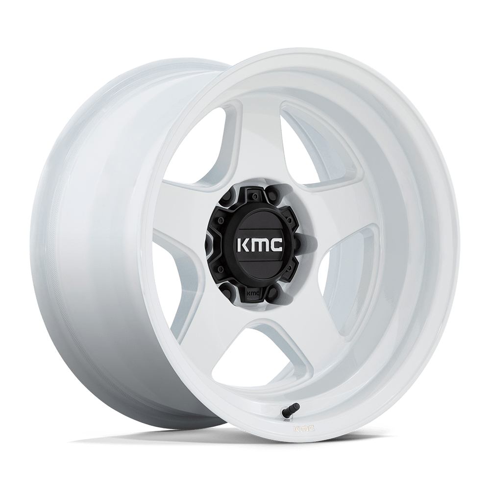 KMC KM728 LOBO 17X8.5 18 6X135 GLOSS WHITE