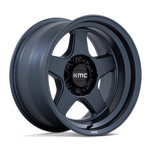 KMC KM728 LOBO 17X8.5 18 6X135 METALLIC BLUE