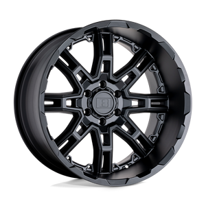 Level 8 SLINGSHOT 18X9 10 6X120/6X120 MATTE BLACK BIG X FACTOR