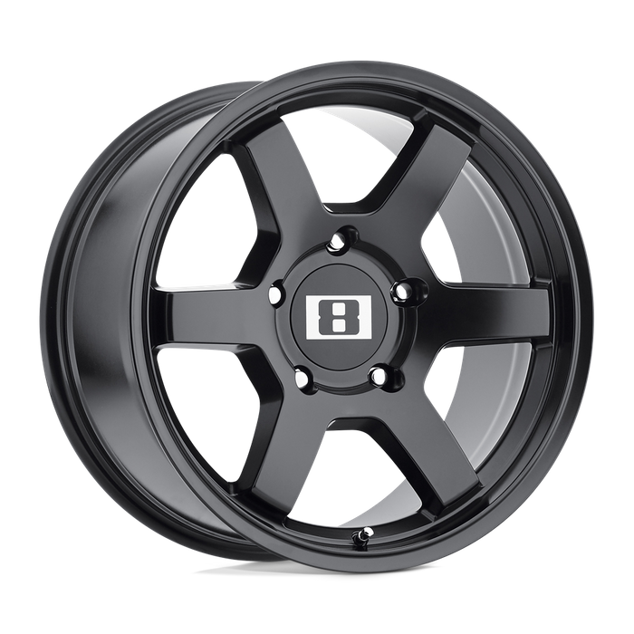 Level 8 MK6 16X8 -10 6X139.7/6X5.5 MATTE BLACK