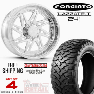 FORGIATO LAZZATE-T 24-INCH PACKAGE FOR CHEVROLET SILVERADO 2500