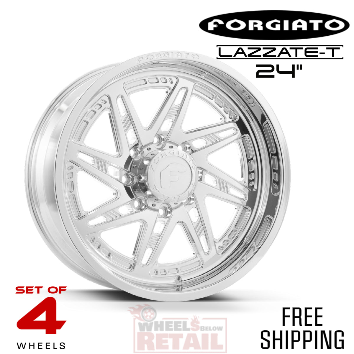 FORGIATO LAZZATE-T 24-INCH PACKAGE FOR CHEVROLET SILVERADO 2500