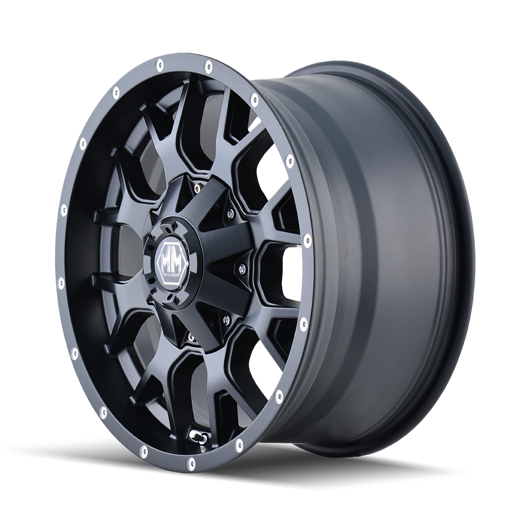 MAYHEM WARRIOR 8015 20X9 -8 6x135/6x139.7 MATTEBLACK