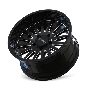 MAYHEM 8114 UTOPIA 20x9 0 6x135/ GLOSS BLACK/MILLED