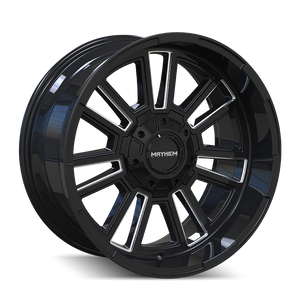 MAYHEM 8115 APOLLO 20x10 -19 8x170/ GLOSS BLACK/MILLED