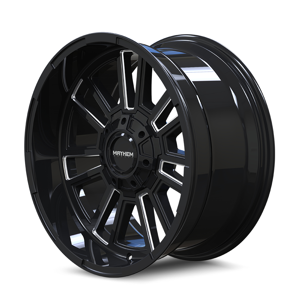 MAYHEM 8115 APOLLO 20x9 18 6x135/6x139.7 GLOSS BLACK/MILLED