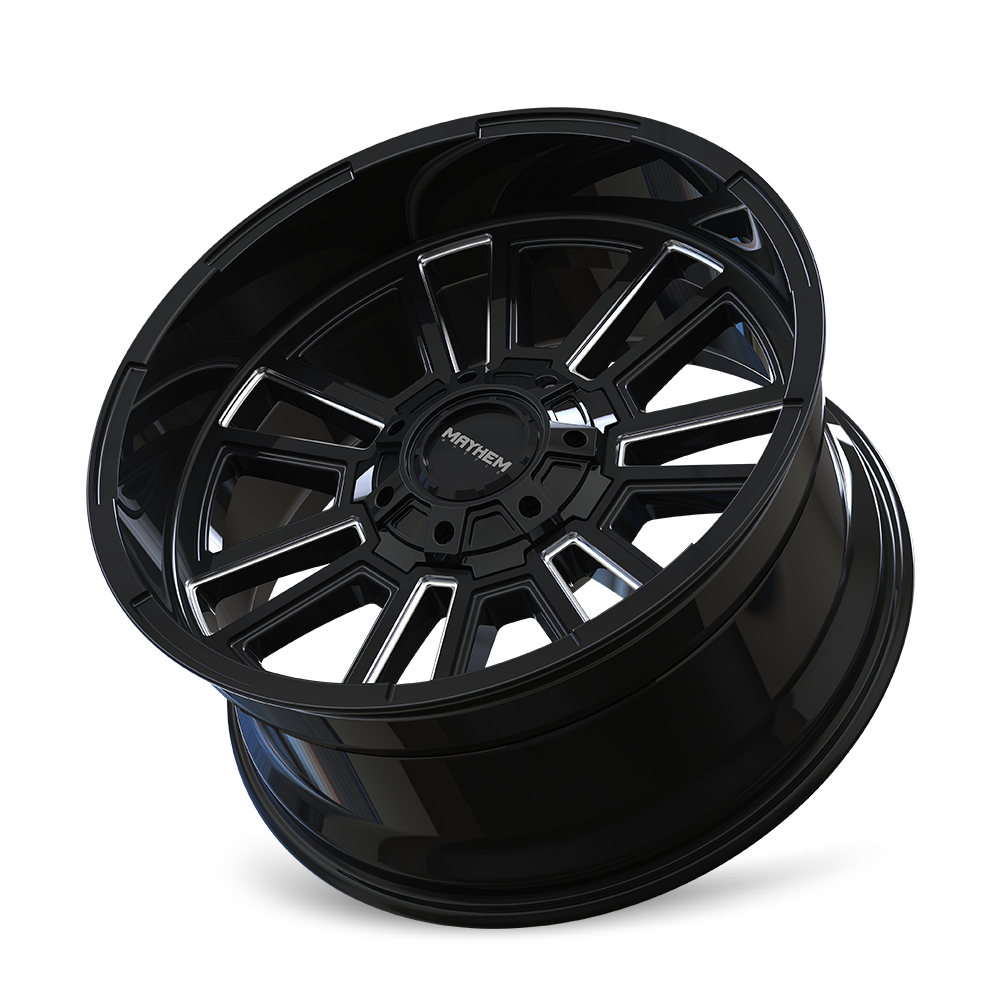 MAYHEM 8115 APOLLO 20x10 -19 8x170/ GLOSS BLACK/MILLED