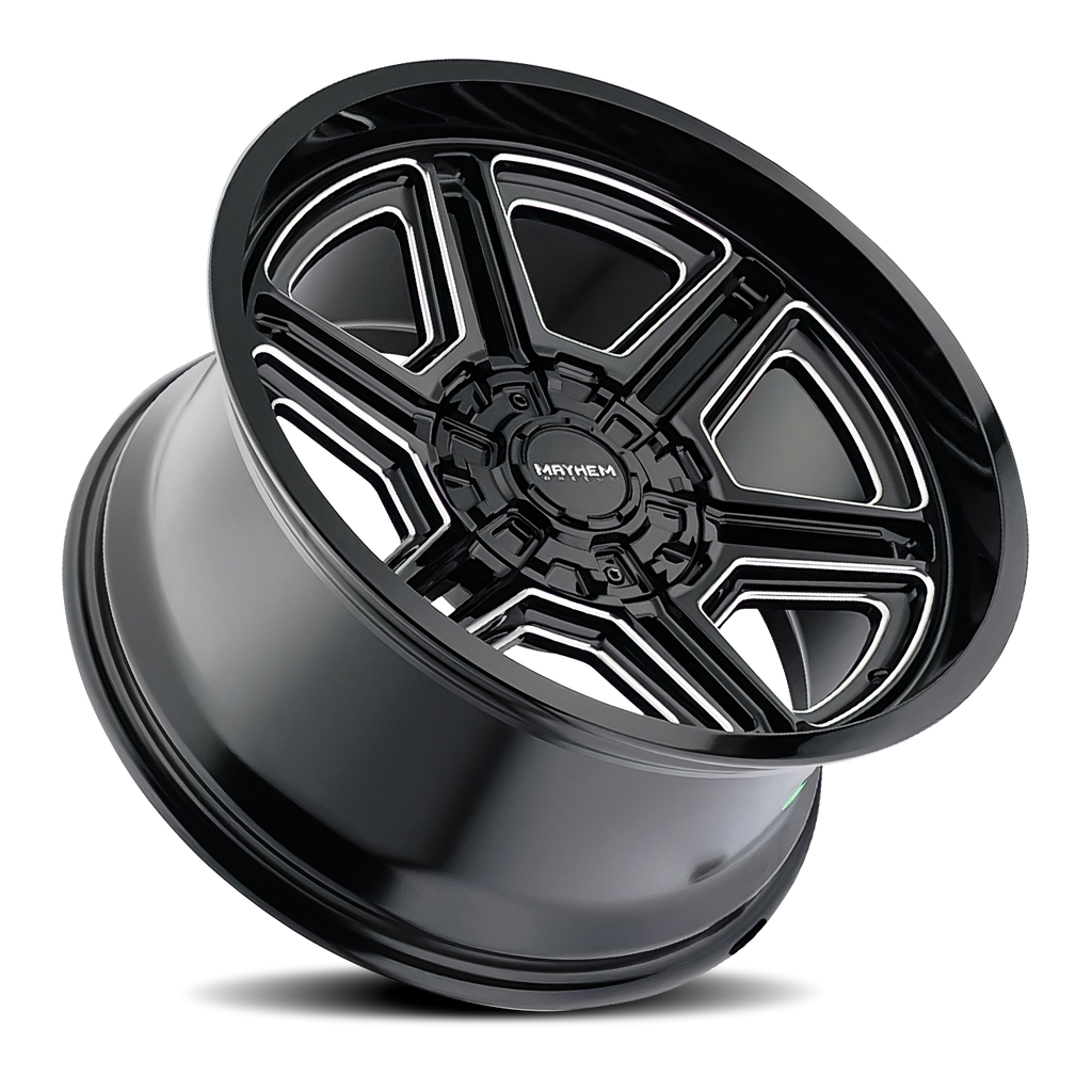 MAYHEM HERMOSA 20x9 18 8x170 BLACK MILLED