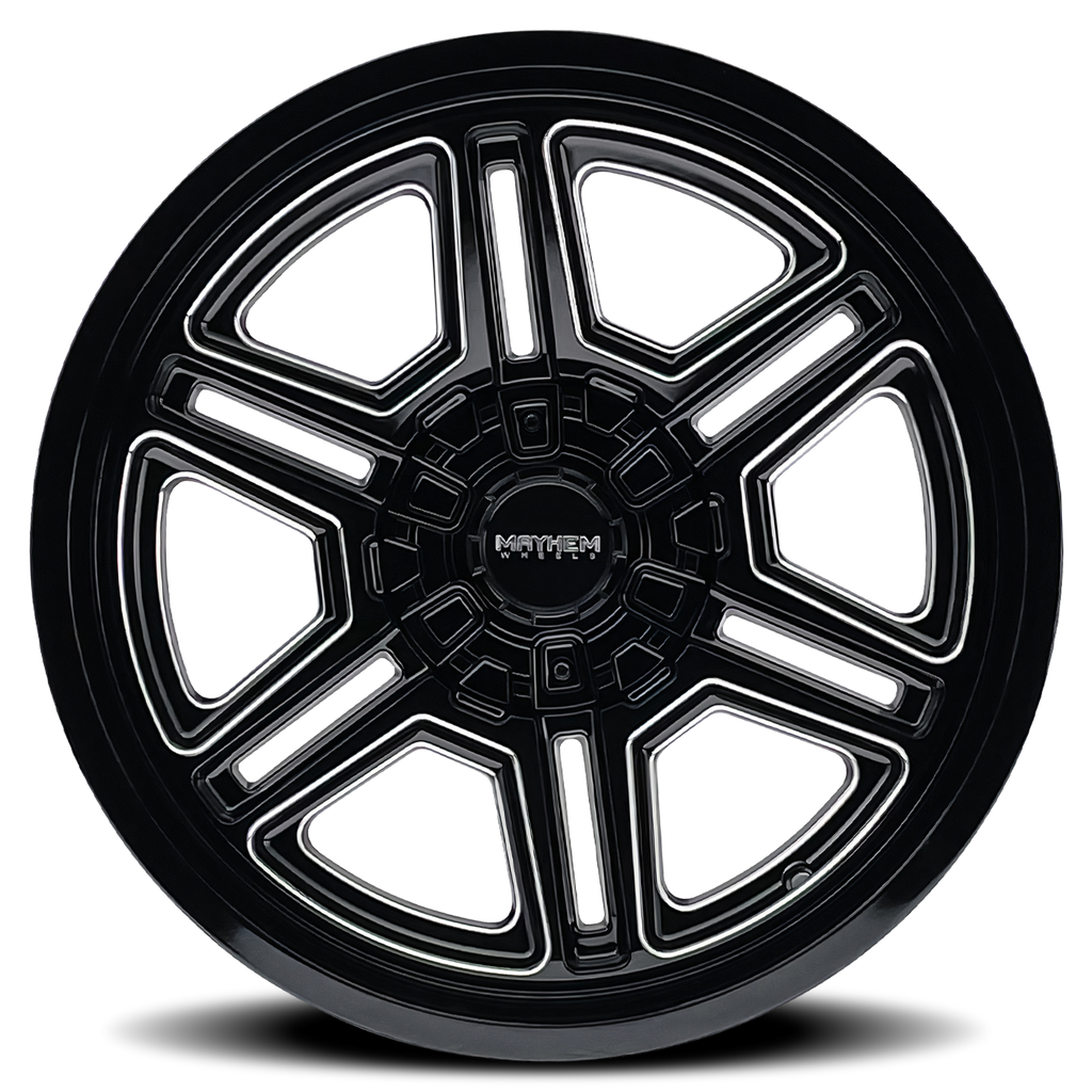 MAYHEM HERMOSA 20x9 18 8x170 BLACK MILLED