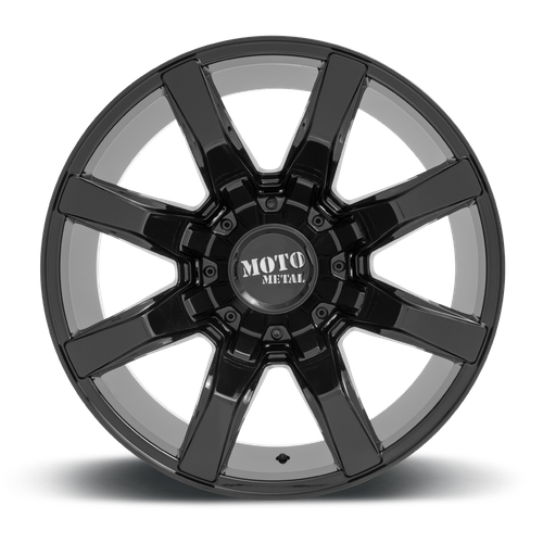 Moto Metal MO804 SPIDER 20X9 0 8X165.1/8X6.5 Gloss Black