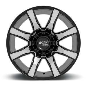 Moto Metal MO804 SPIDER 20X10 -18 6X135/6X5.3/6X139.7/6X5.5 Gloss Black Machined