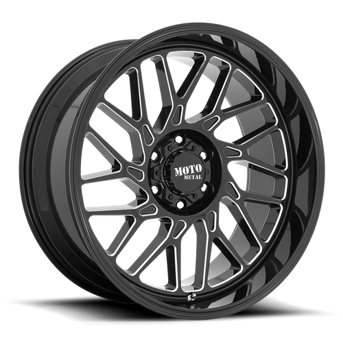 Moto Metal MO805 20X10 -18 5X127/5X5.0 Gloss Black Milled