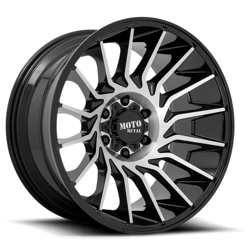 Moto Metal MO807 22X10 -18 5X127/5X5.0 Gloss Black Machined