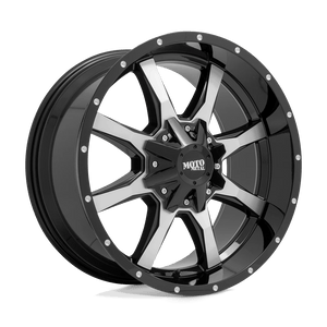 Moto Metal MO970 20X10 -24 8X170/8X6.7 GLOSS BLACK MACHINED FACE