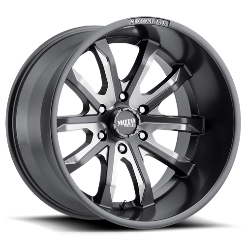 Moto Metal MO983 DAGGER 20X9 30 6X139.7/6X5.5 Satin Gray Milled