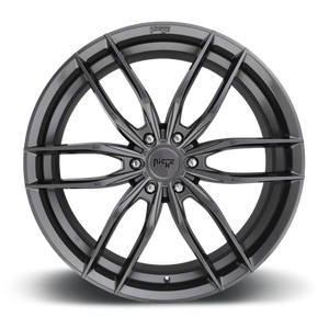 Niche 1PC M204 VOSSO 24X9.5 30 6X139.7/6X5.5 MATTE ANTHRACITE
