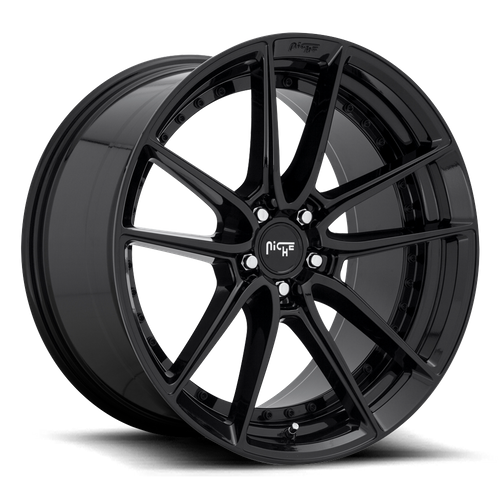 Niche 1PC M223 DFS 17X8 40 5X112/5X112 GLOSS BLACK