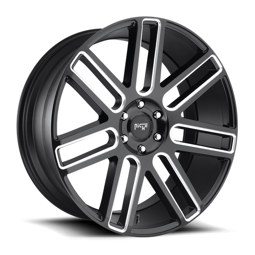 Niche 1PC M096 ELAN 20X9 30 6X139.7/6X5.5 MATTE BLACK MILLED