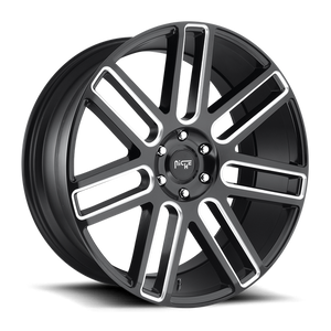 Niche 1PC M096 ELAN 20X9 30 6X139.7/6X5.5 MATTE BLACK MILLED