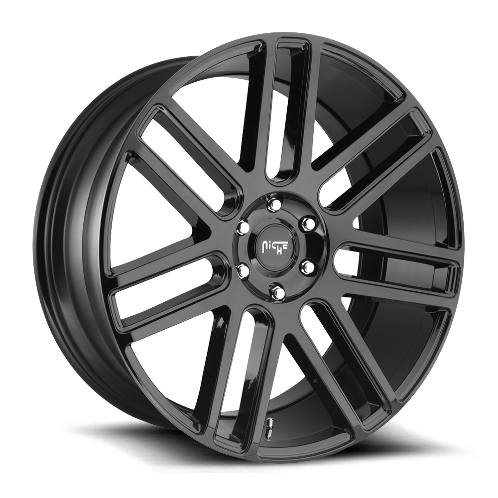 Niche 1PC M097 ELAN 22X9.5 30 6X135/6X5.3 GLOSS BLACK