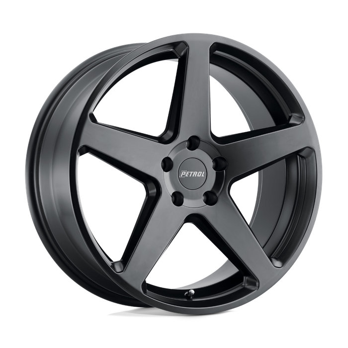 Petrol P2C 18X8 40 5X108/5X4.25 SEMI GLOSS BLACK