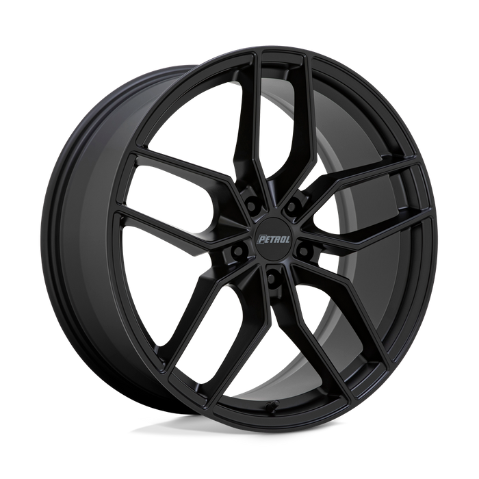 Petrol P5C 18X8 40 5X114.3/5X4.5 MATTE BLACK