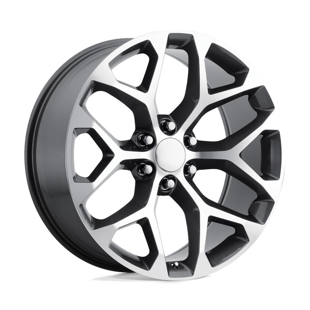 PERFORMANCE REPLICAS PR176 22X9 24 6X139.7/6X5.5 Gunmetal Machined