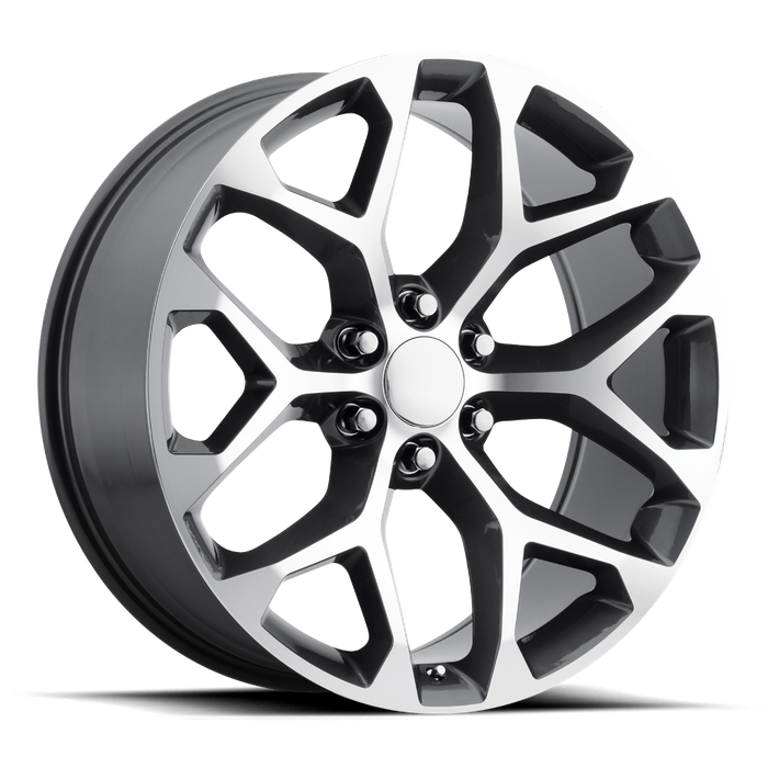 PERFORMANCE REPLICAS PR176 22X9 24 6X139.7/6X5.5 Gunmetal Machined