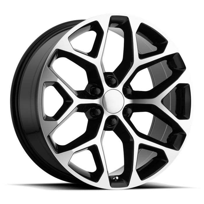 PERFORMANCE REPLICAS PR176 20X9 24 6X139.7/6X5.5 Gloss Black Machined