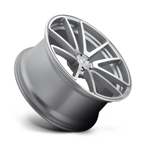 Rotiform 1PC R120 SPF 18X8.5 45 5X112 GLOSS SILVER MACHINED