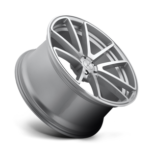 Rotiform 1PC R120 SPF 18X8.5 45 5X112 GLOSS SILVER MACHINED