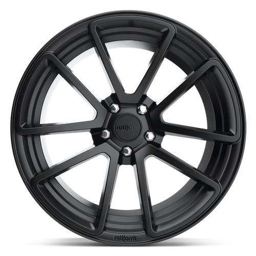 Rotiform 1PC R122 SPF 19X8.5 45 5X112 MATTE BLACK