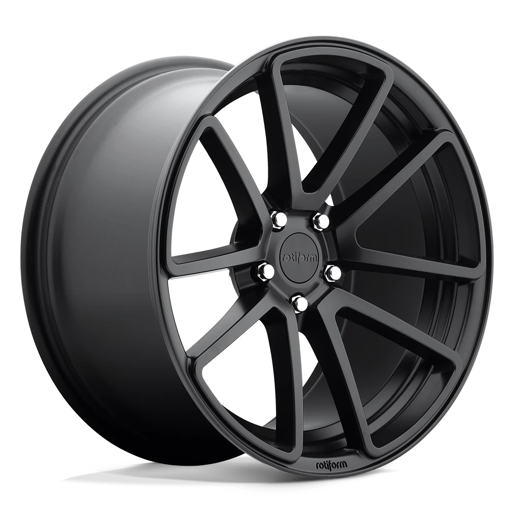 Rotiform 1PC R122 SPF 19X8.5 45 5X112 MATTE BLACK