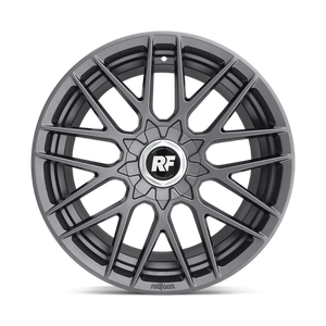 Rotiform 1PC R141 RSE 20X8.5 45 5X112/5X114.3/5X112/4.5 MATTE ANTHRACITE