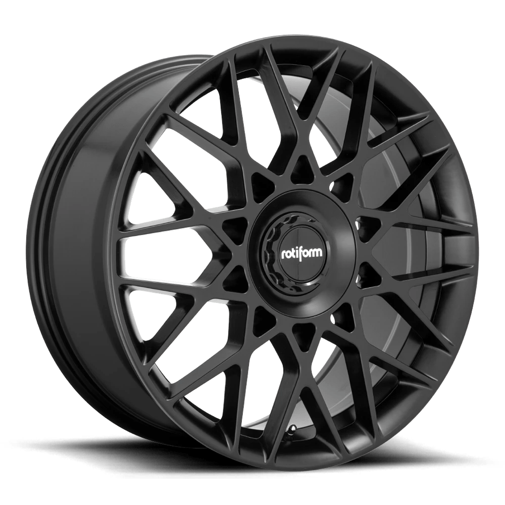 Rotiform 1PC R165 BLQ-C 19X8.5 35 BLANK/BLANK Matte Black