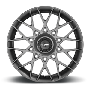 Rotiform 1PC R166 BLQ-C 19X8.5 35 BLANK/BLANK Anthracite