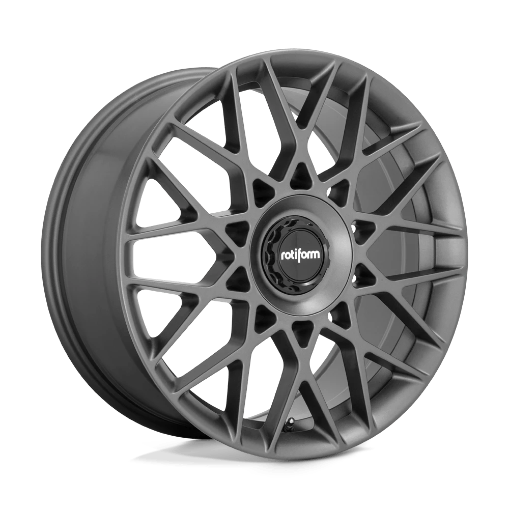 Rotiform 1PC R166 BLQ-C 19X8.5 35 BLANK/BLANK Anthracite