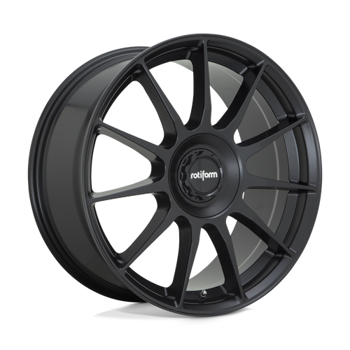 Rotiform 1PC R168 DTM 19X8.5 35 BLANK/BLANK Satin Black