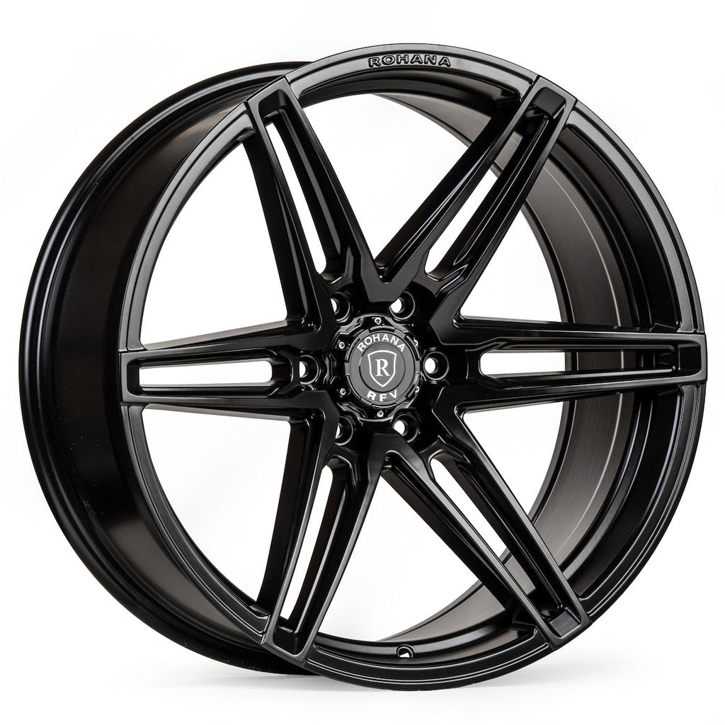 Rohana RFV1 Wheel, 20x9.5, 6-135, 18, Matte Black - RFV120956135MB18