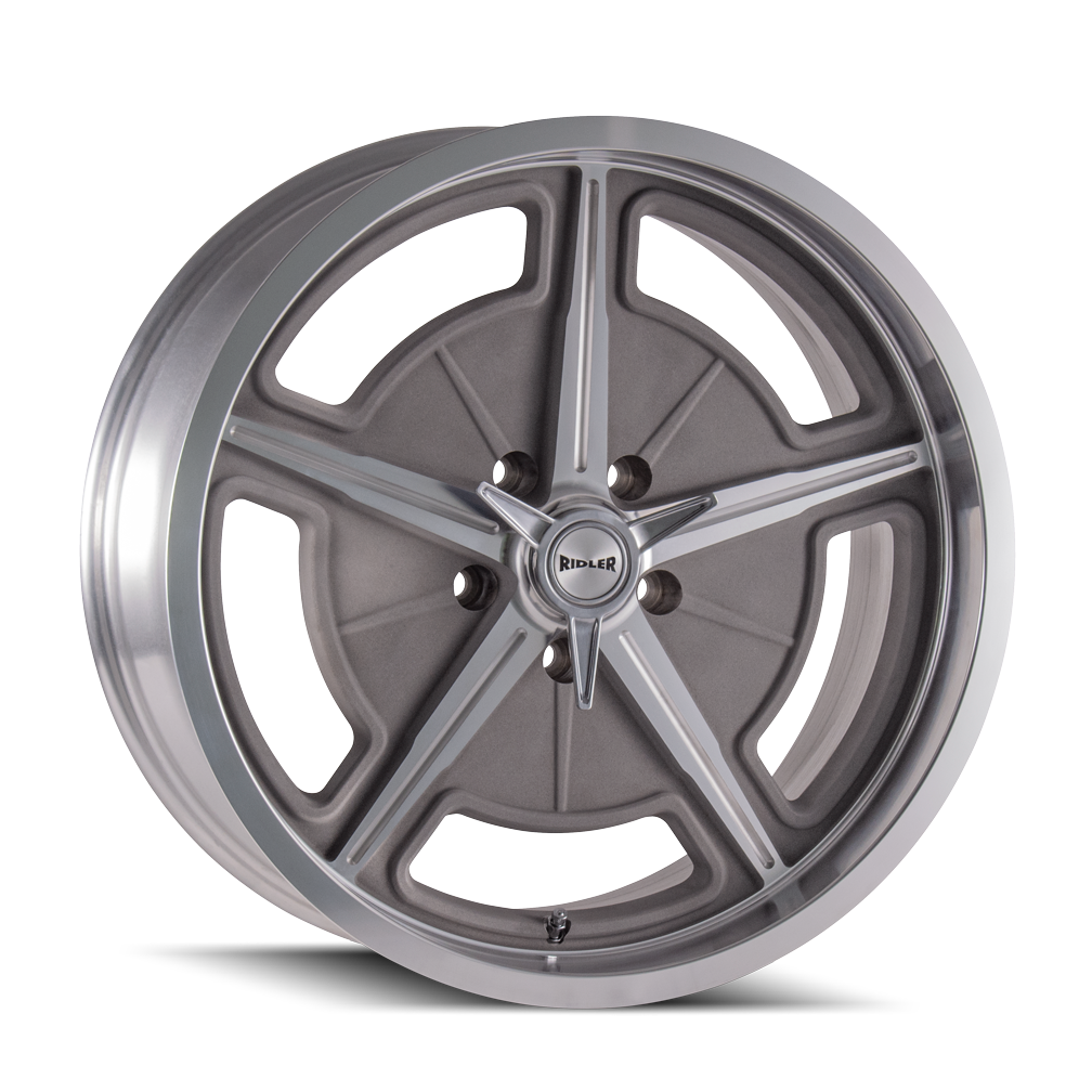 RIDLER 605 20X8.5 0 5x127 MACHINED SPOKES & LIP