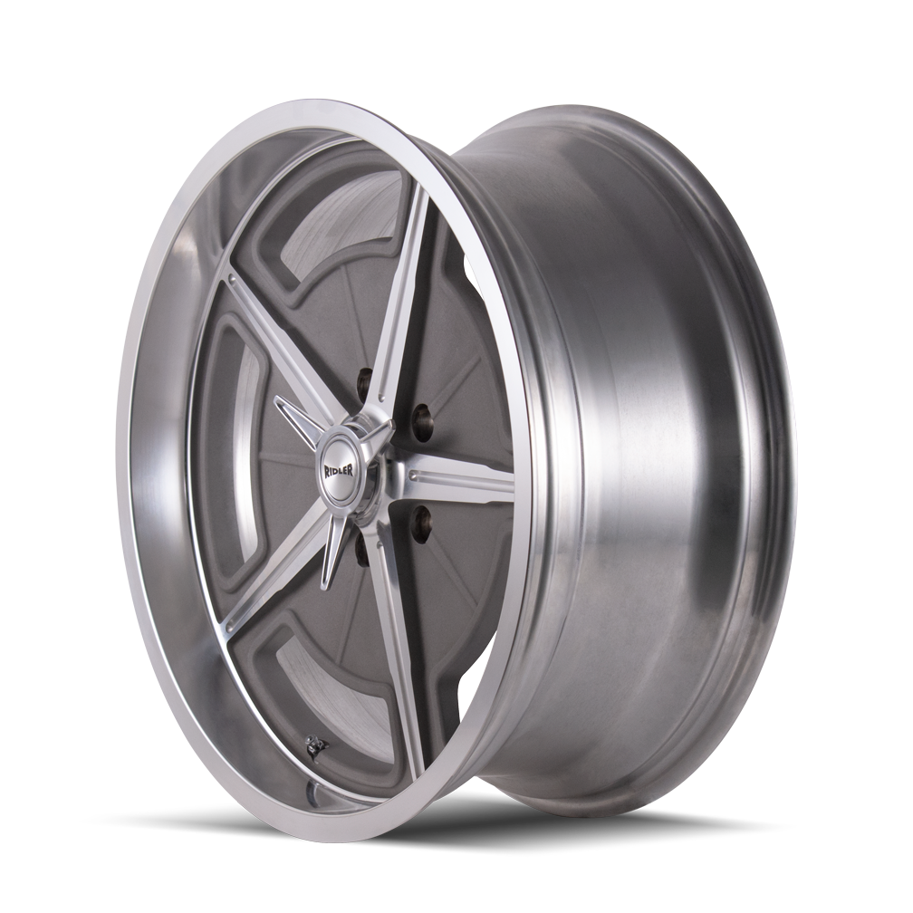 RIDLER 605 20X8.5 0 5x127 MACHINED SPOKES & LIP