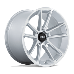 ROTIFORM 1PC R192 BTL 22X12 55 5X130 GLOSS SILVER WITH MACHINED FACE