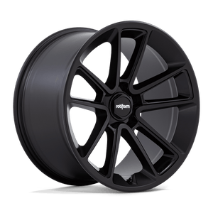 ROTIFORM 1PC R194 BTL 22X10 25 5X130 MATTE BLACK WITH BLACK CAP AND INSIDE SPOKE DETAILS
